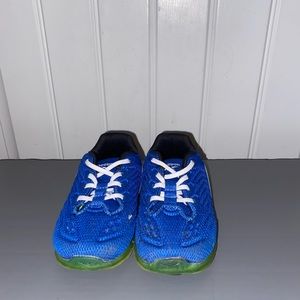 Green and blue Reebok sneakers toddler size 6